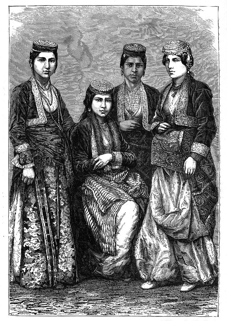 Armenian ladies, c1890