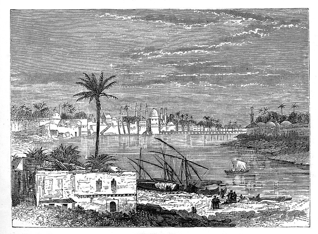 Baghdad, Iraq, c1890