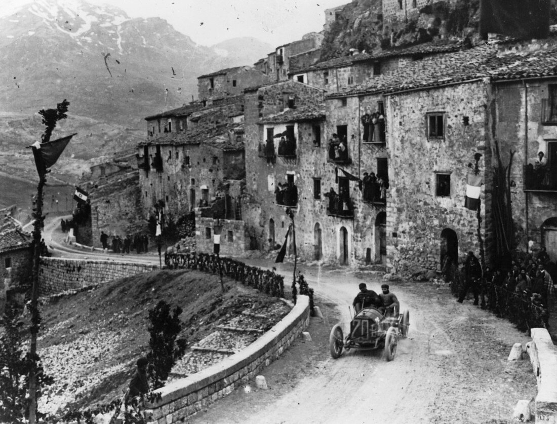 Targa Florio race, Sicily, 1907