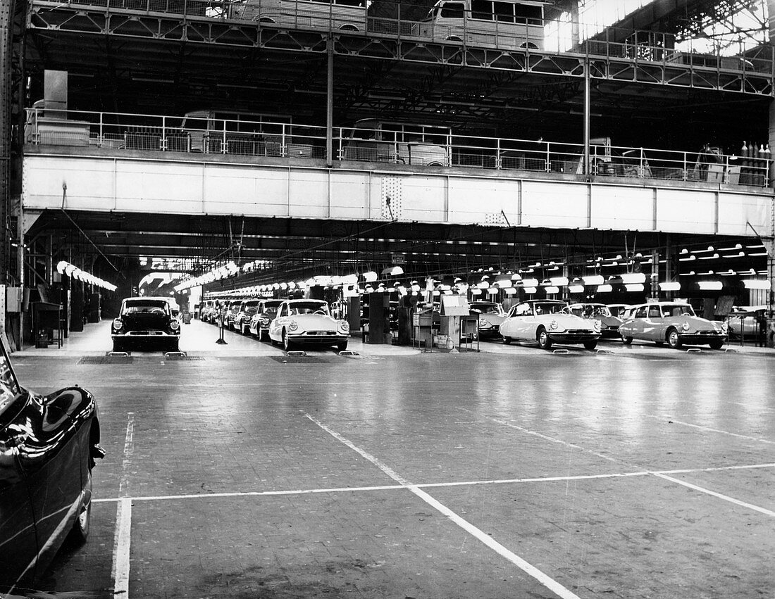 Citroen Production line, 1960