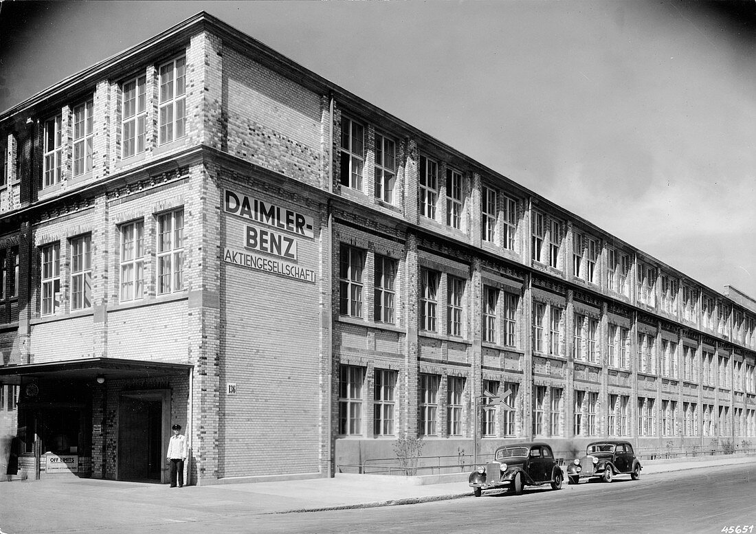The Daimler-Benz factory, Stuttgart, Germany, c1950