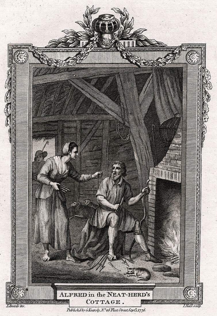 Alfred in the Neat-Herd's Cottage', 1776