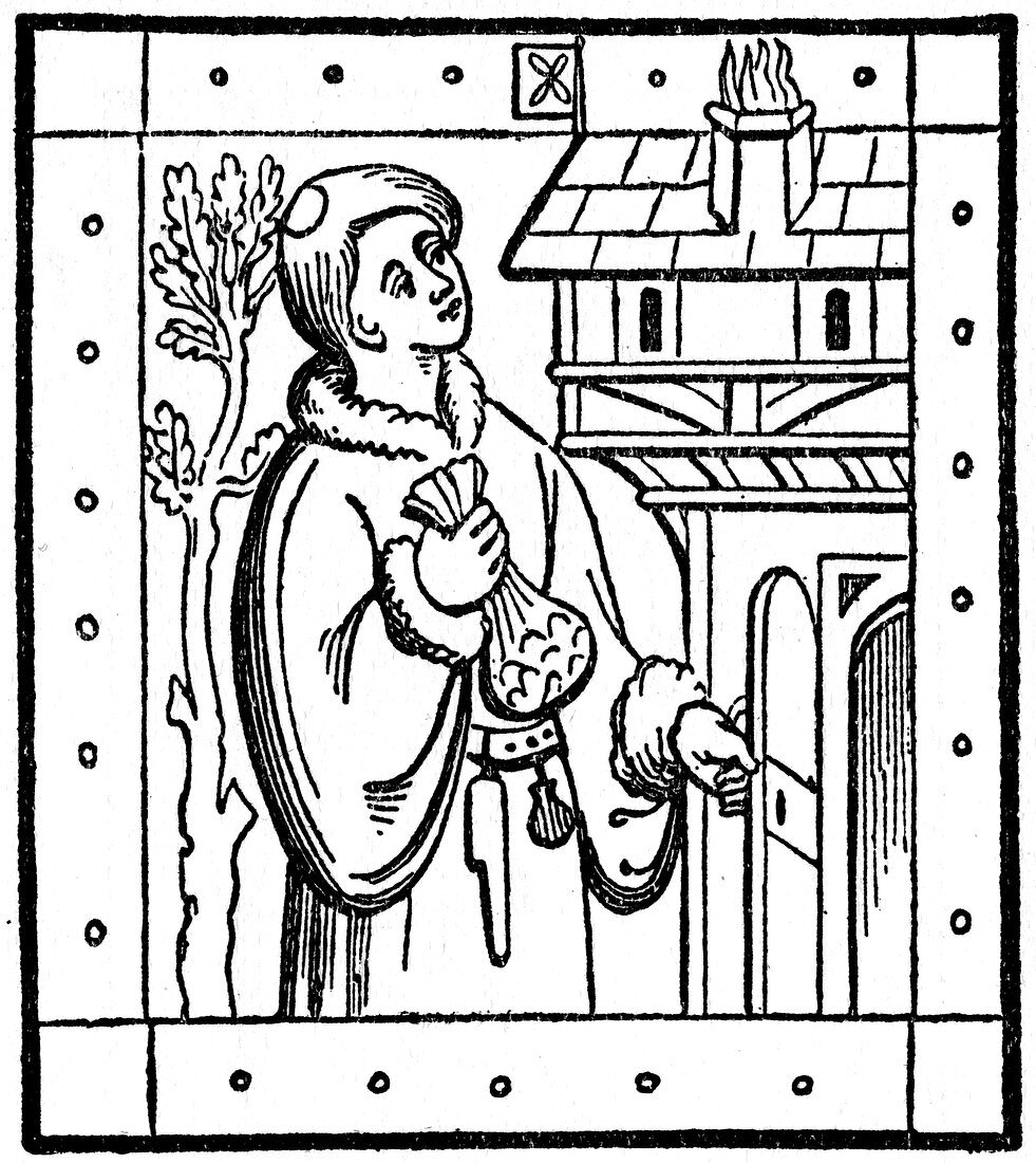Alan Middleton, collector of rents, 15th century