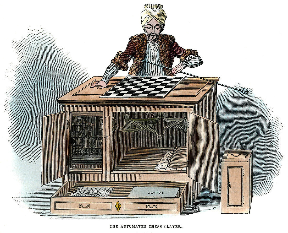 The Automaton Chess Player', 1845