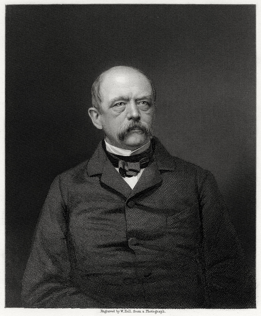 Otto von Bismarck, German statesman, 19th century