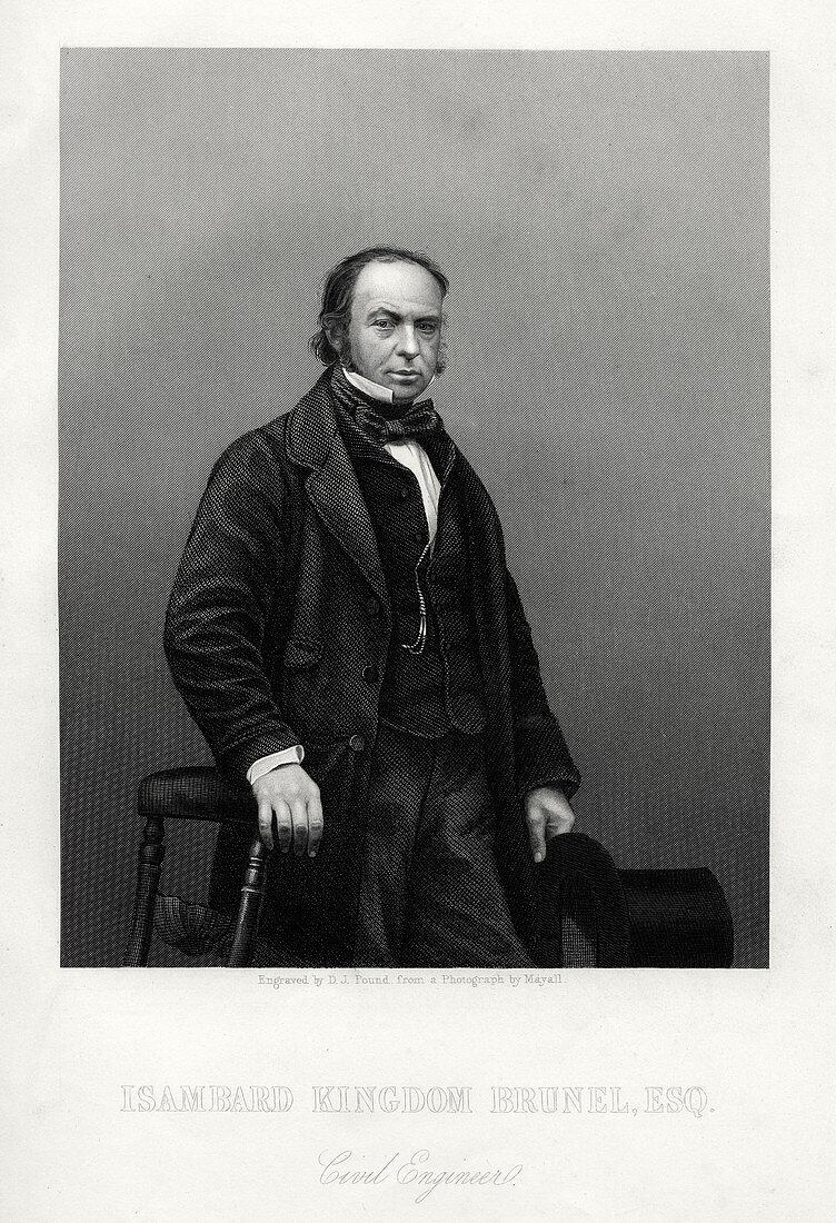 Isambard Kingdom Brunel, British engineer, c1880
