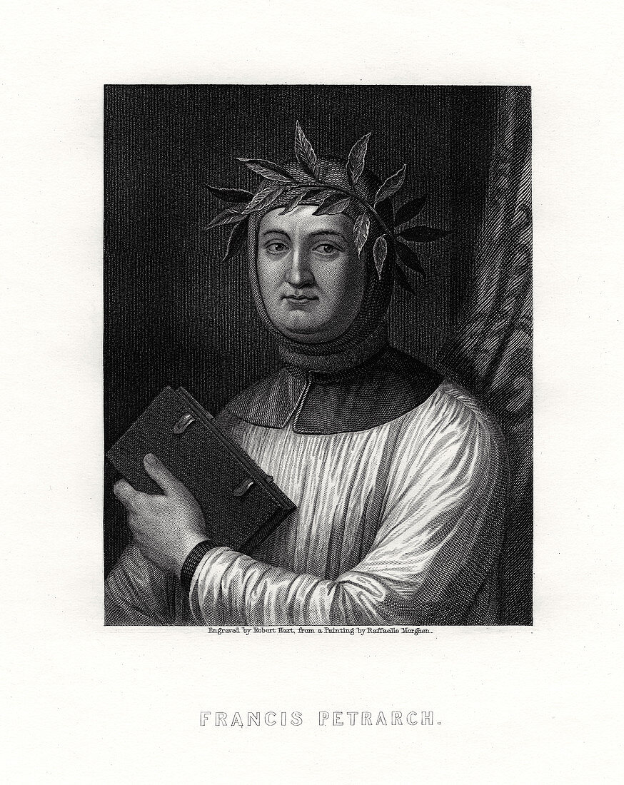 Petrarch, Italian scholar, poet, and early humanist