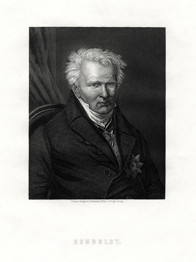 Alexander von Humboldt, German naturalist and explorer