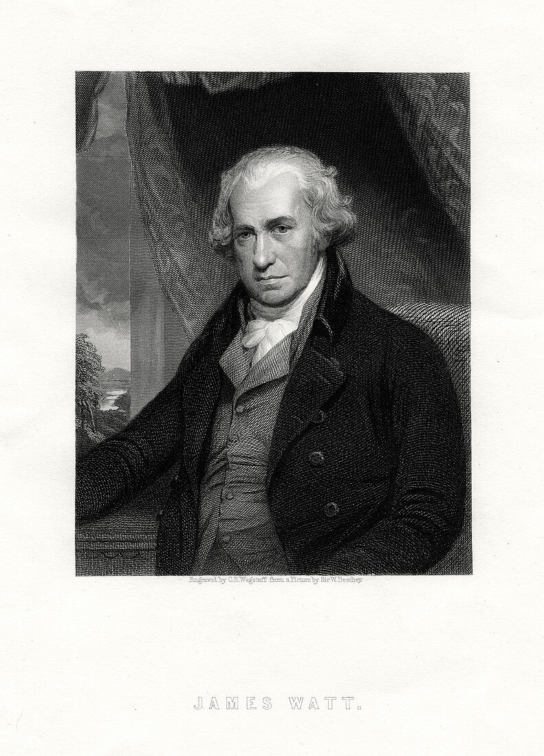 James Watt, Scottish inventor and engineer, 19th century