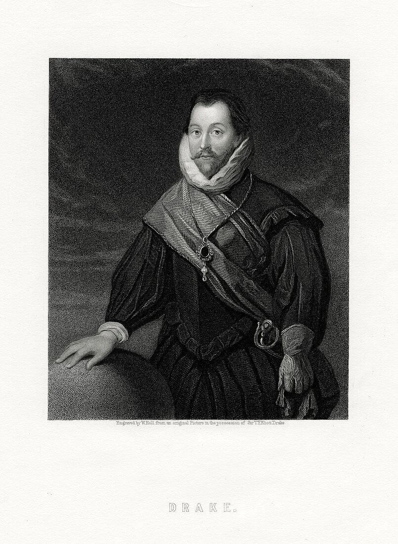 Sir Francis Drake, English privateer and politician
