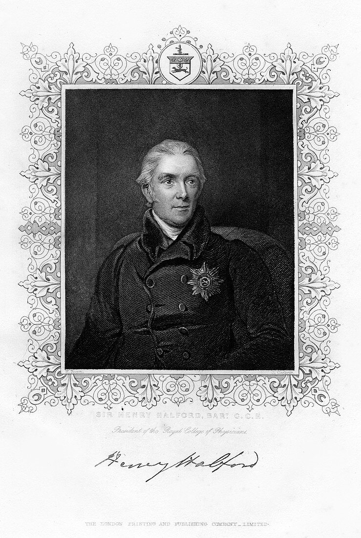 Sir Henry Halford, British physician, 19th century