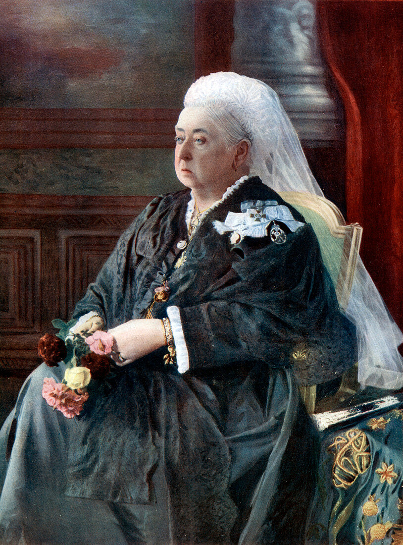 Queen Victoria, late 19th century