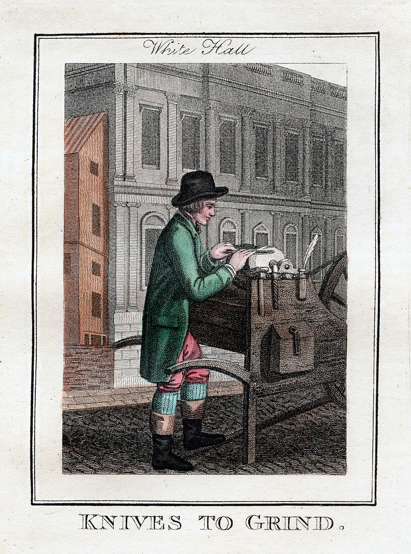 Knives to Grind', Whitehall, London, 1805