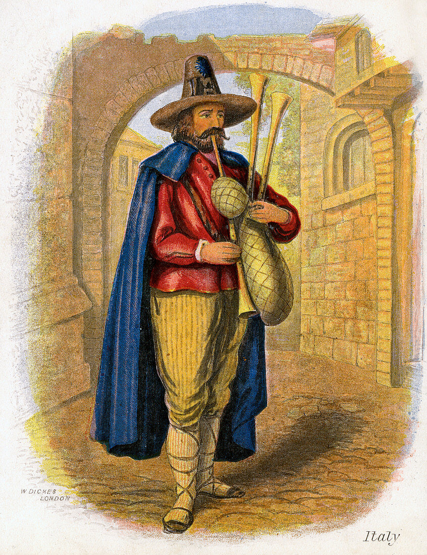 Italian Musician', 1809