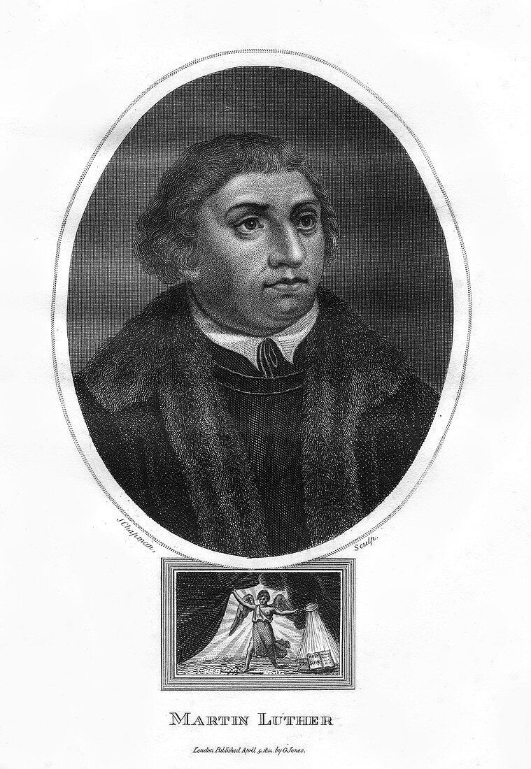 Martin Luther, German theologian and ecclesiastical reformer