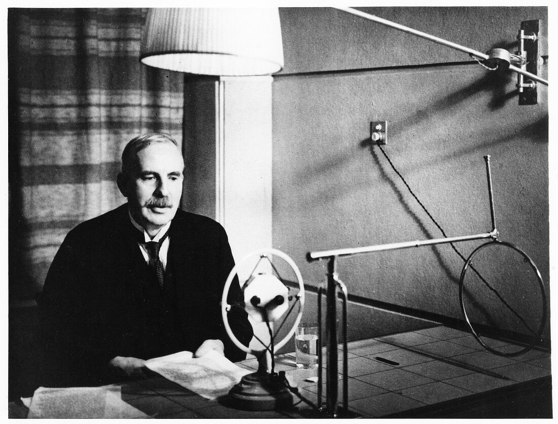 Ernest Rutherford, New Zealand, 1926