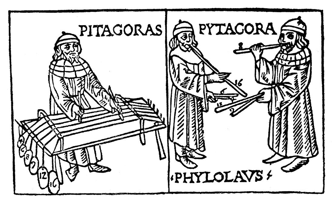 Pythagoras, Greek philosopher and scientist