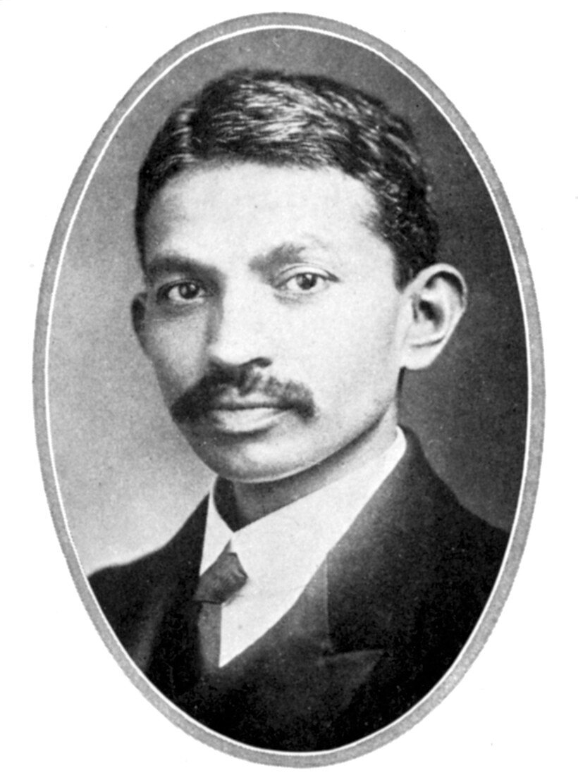 Mohondas Karamchand Gandhi, as a young man