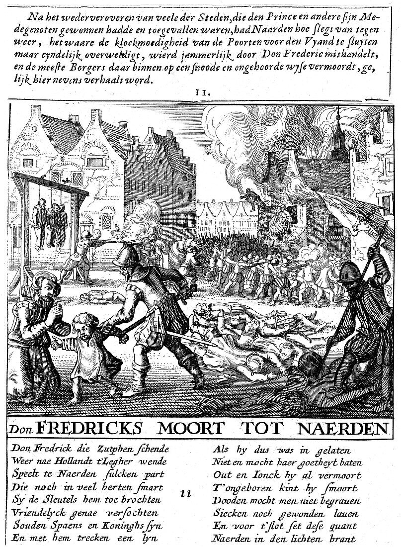 Massacre during Spanish rule in Netherlands, 1567-73
