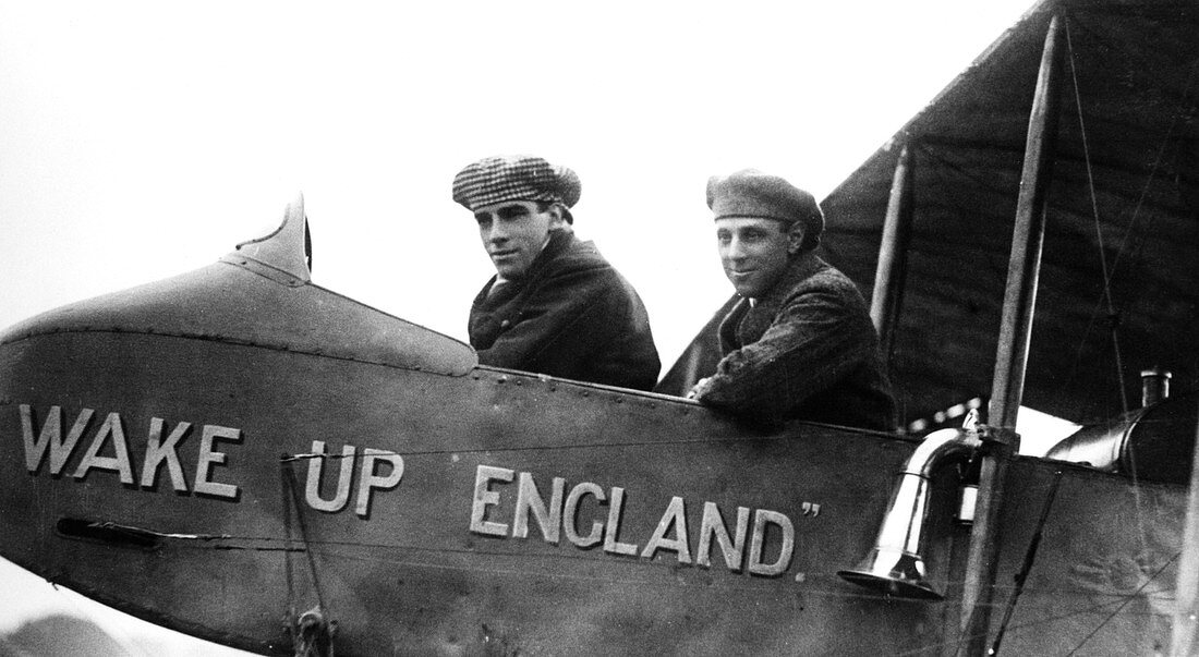 Graham White and RT Gates, British pioneer aviators