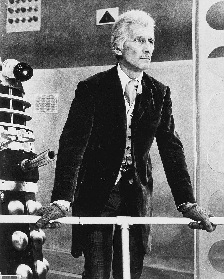 Peter Cushing as Dr Who, c1967
