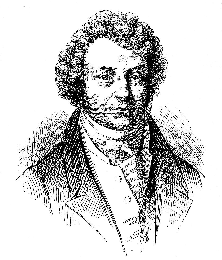 Andre-Marie Ampere, French mathematician and physicist