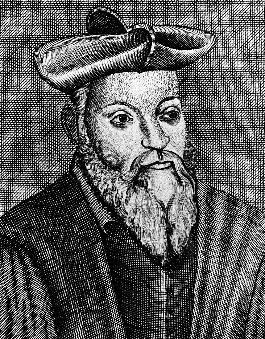 Michel Nostradamus, French physician and astrologer