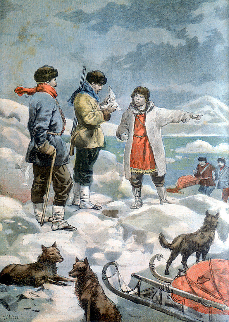 The search for the 1897 Andree expedition to the North Pole