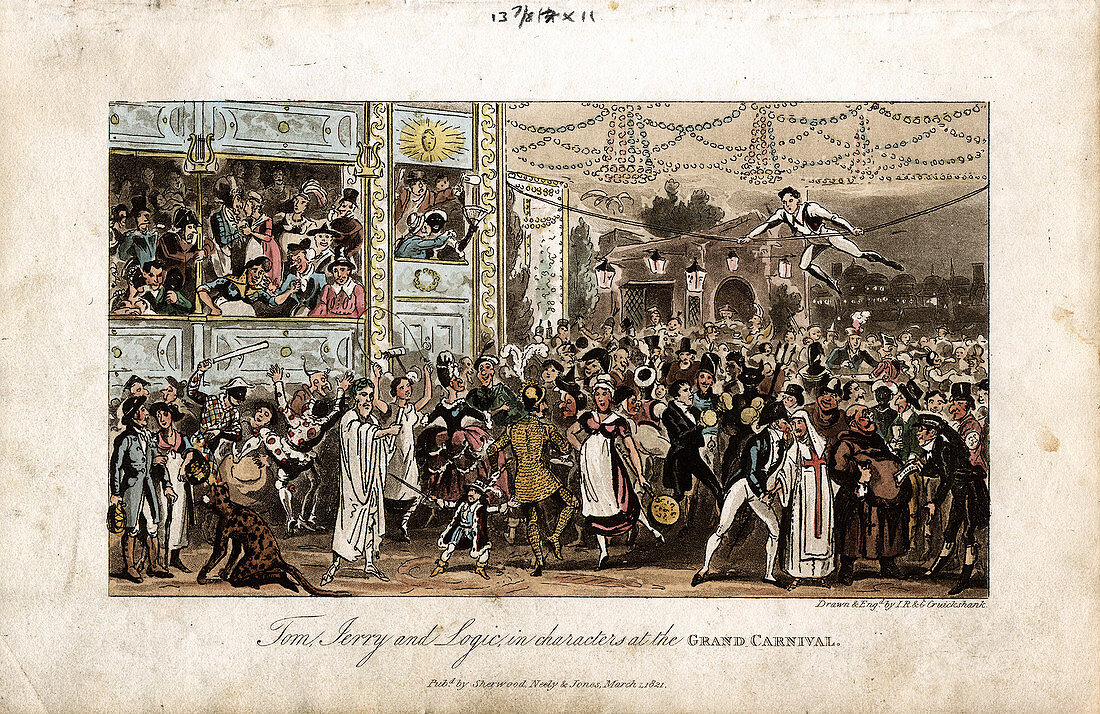 Tom, Jerry and Logic at the Grand Carnival, 1821
