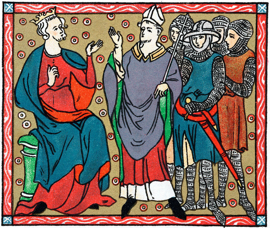 Henry II and Thomas a Becket