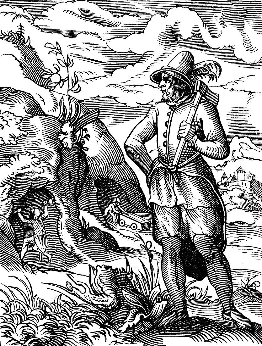 The Miner', 16th century