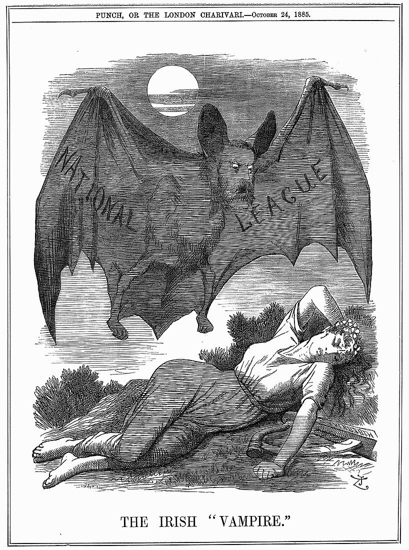 The Irish Vampire', 1885