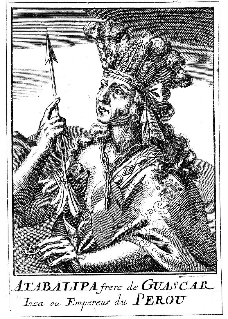 Atahualpa (d1553), last Inca emperor of Peru, 1686