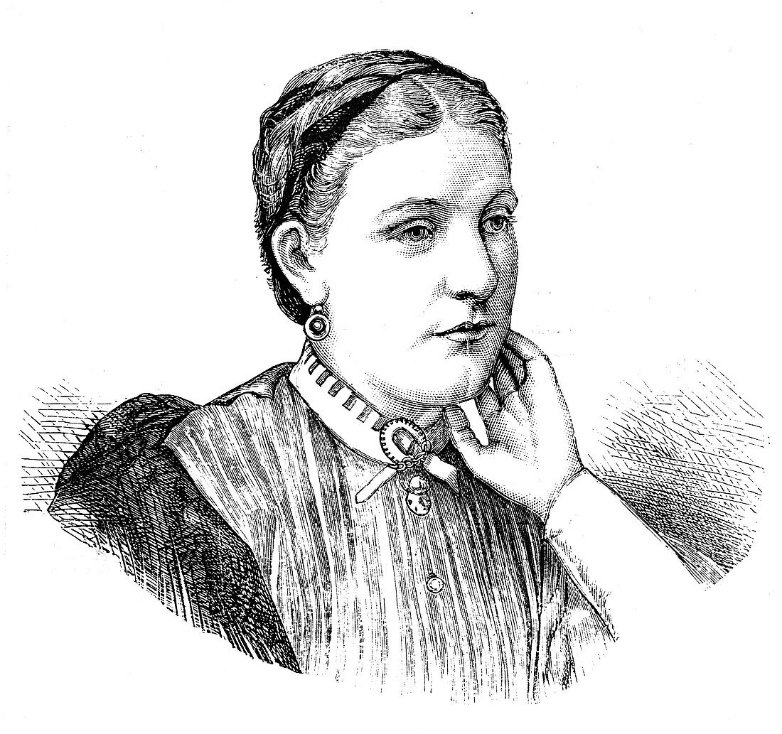 Florence Baker, wife of English explorer Samuel White Baker
