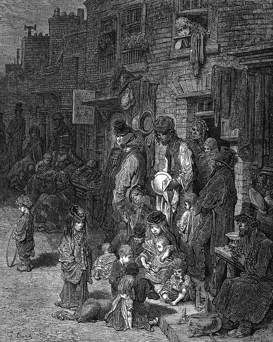 Wentworth Street, Whitechapel', London, 1872