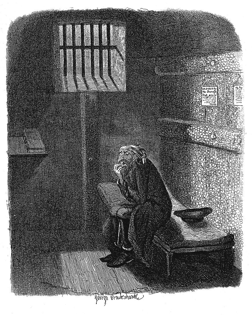 Scene from Oliver Twist by Charles Dickens, 1837