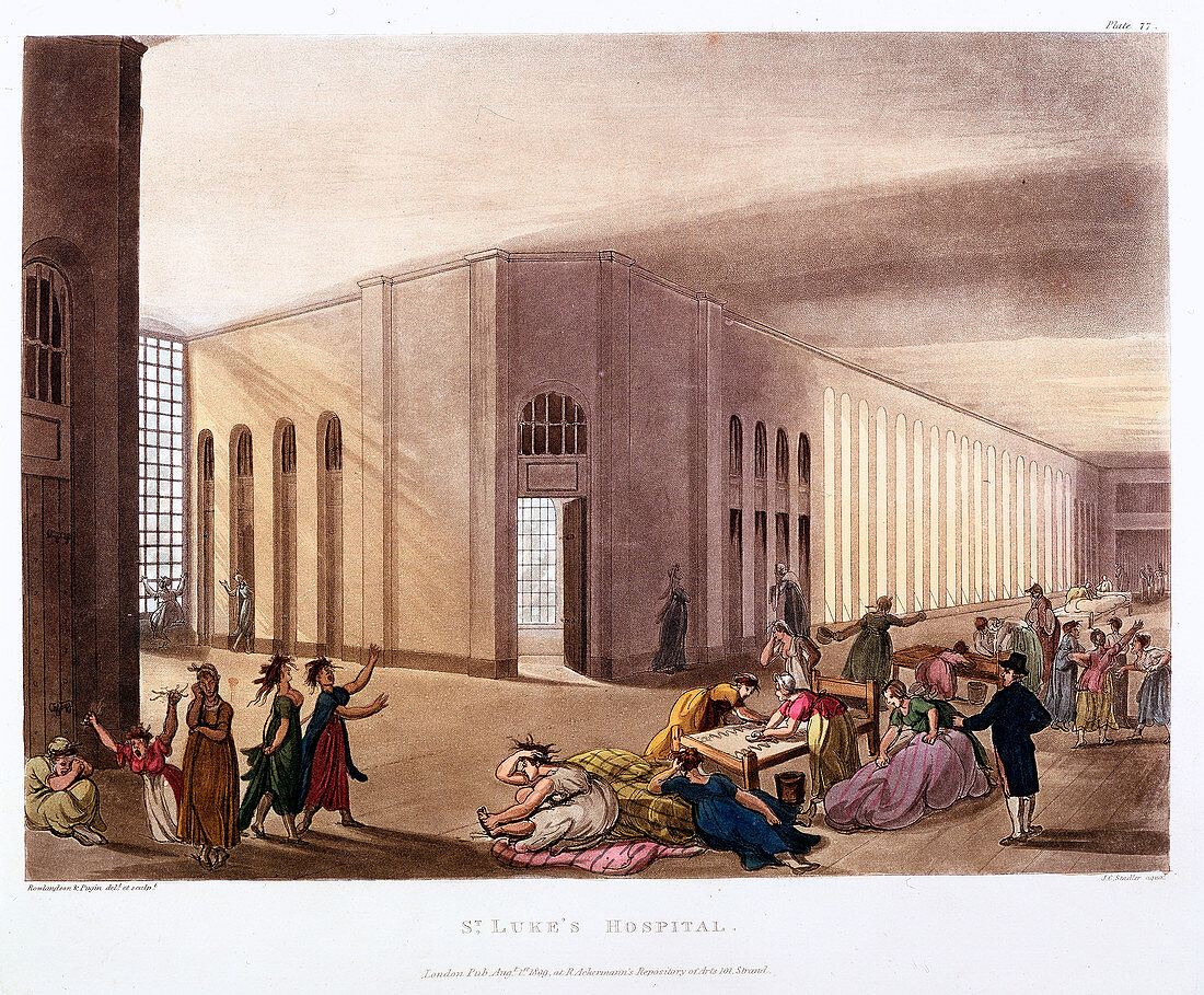 St Luke's Hospital, Old Street, London, 1808-1811