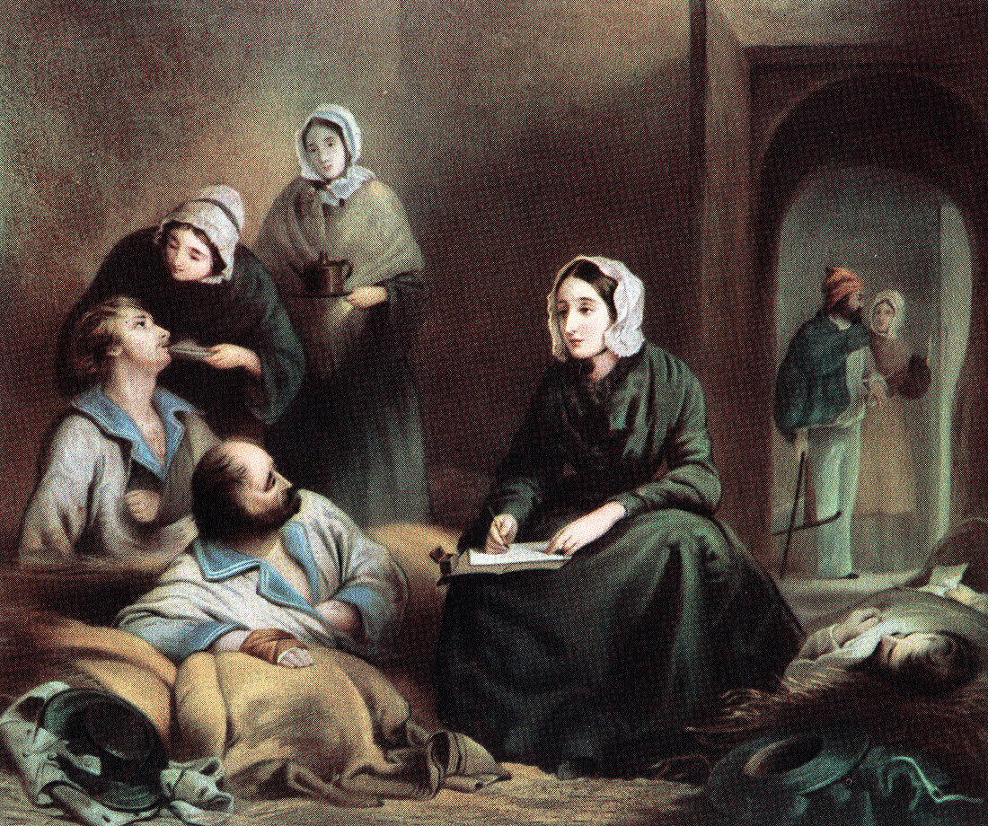 Florence Nightingale, British nurse and hospital reformer