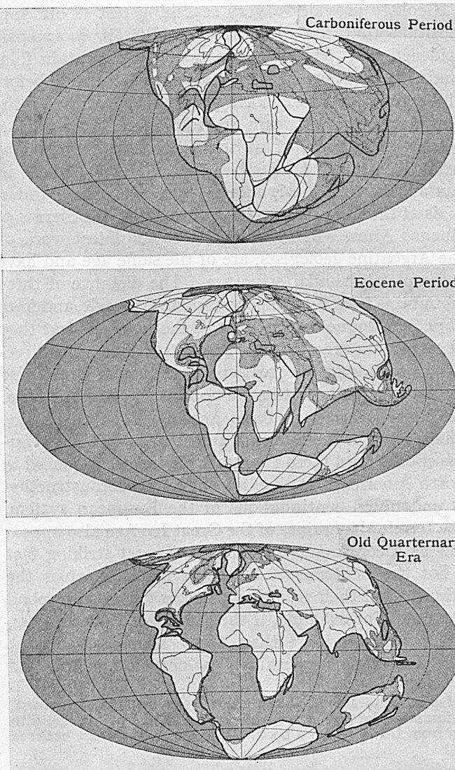 Theory of Continental Drift, 1922