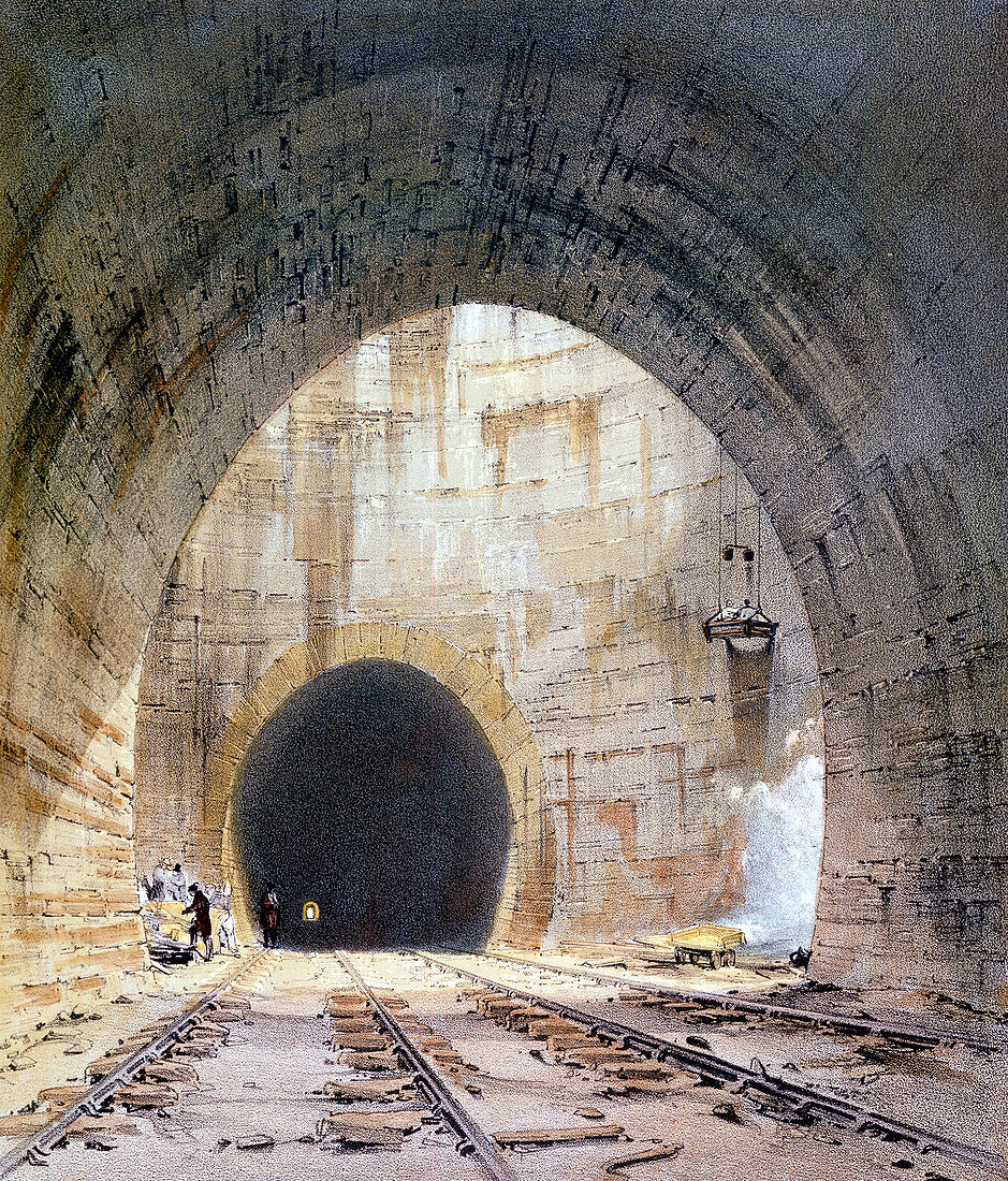 Ventilation shaft in Kilsby Tunnel, Northamptonshire