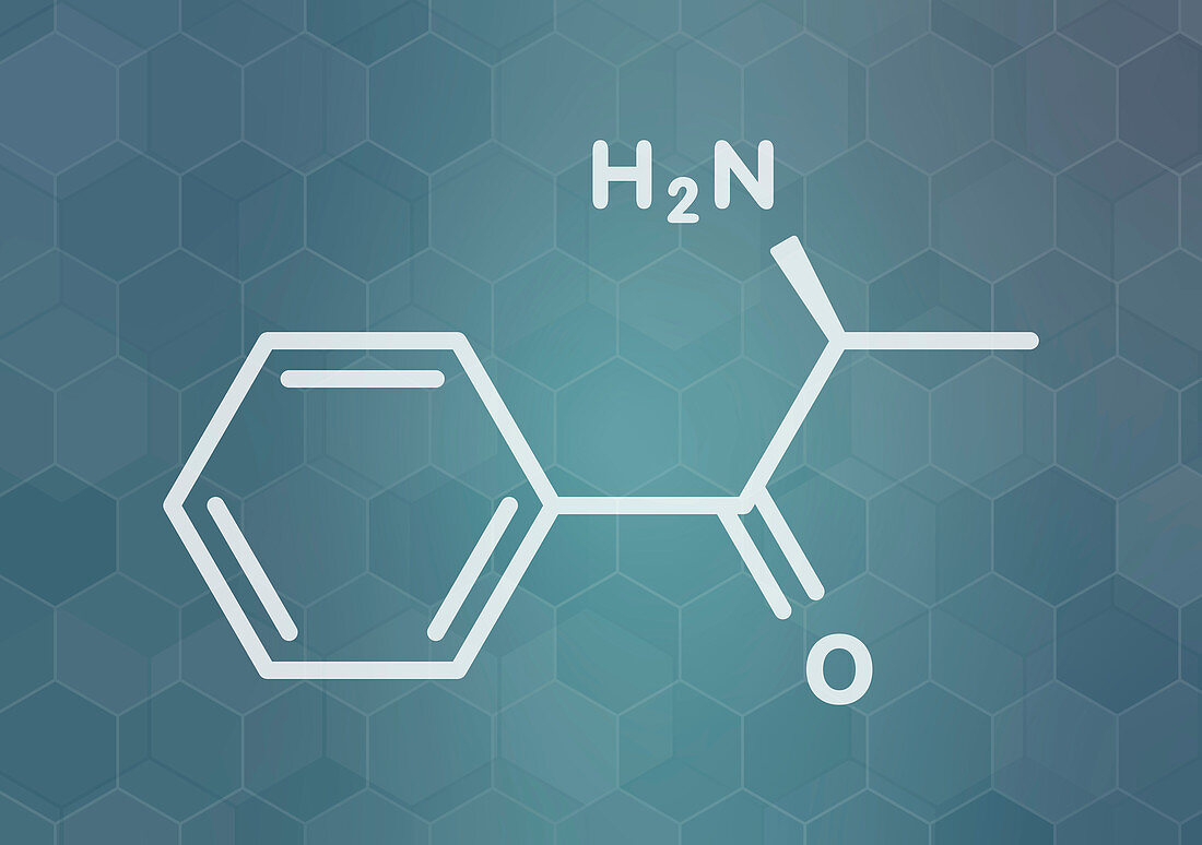 Cathinone khat stimulant molecule