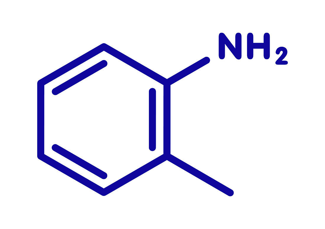 Ortho-toluidine molecule
