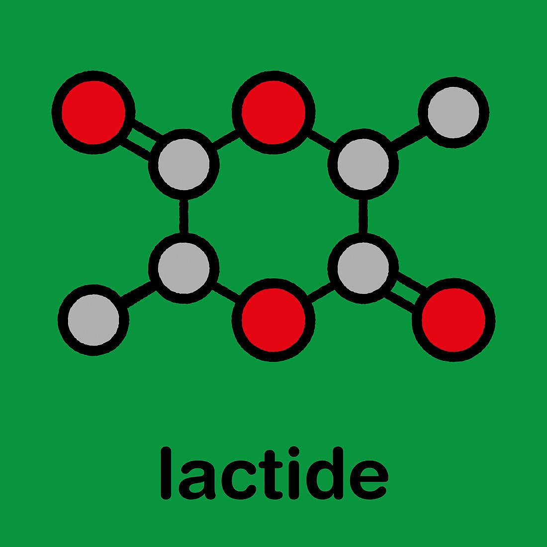 L-lactide PLA precursor molecule