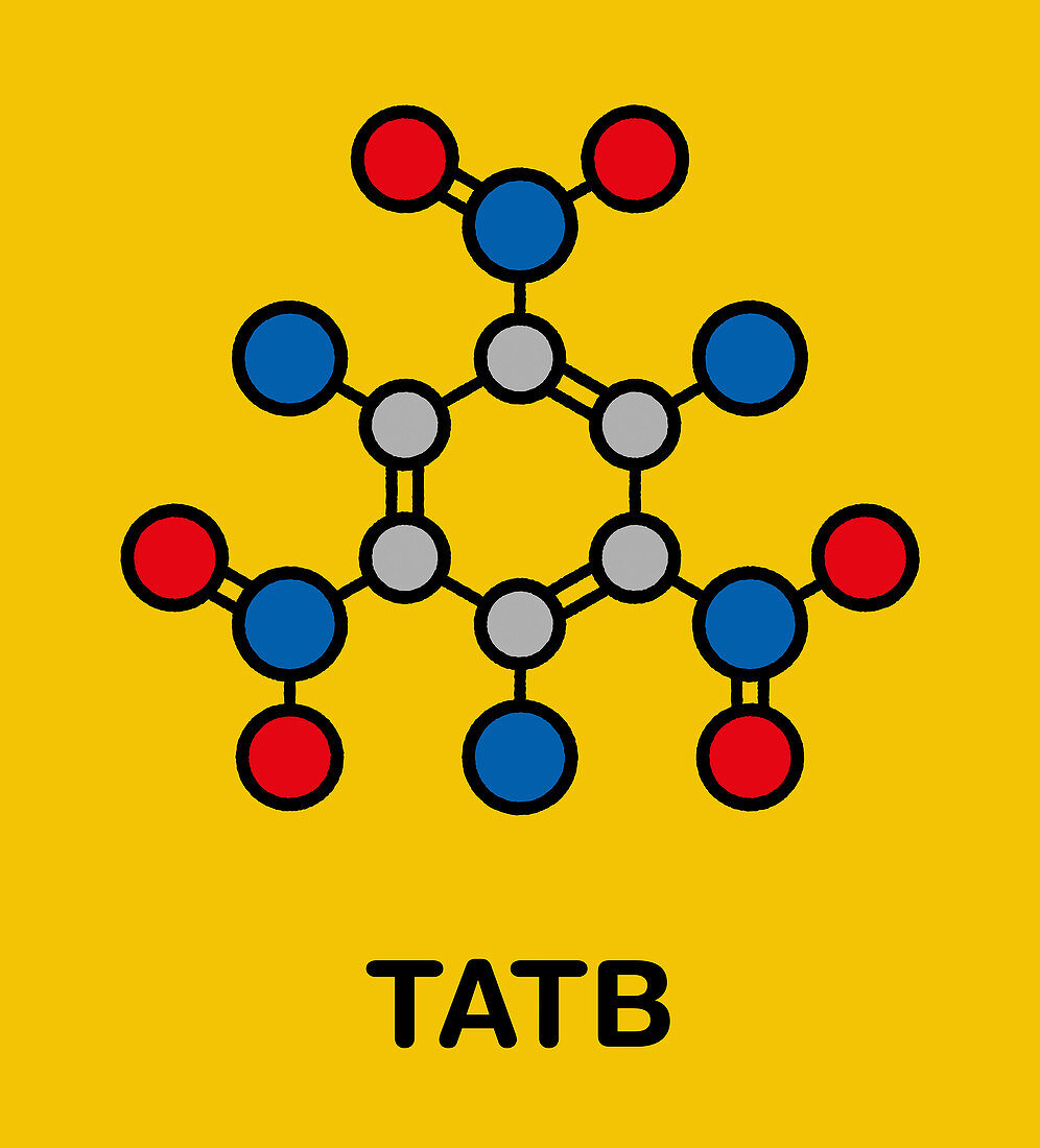 TATB explosive molecule