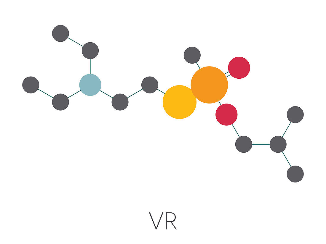 VR nerve agent molecule