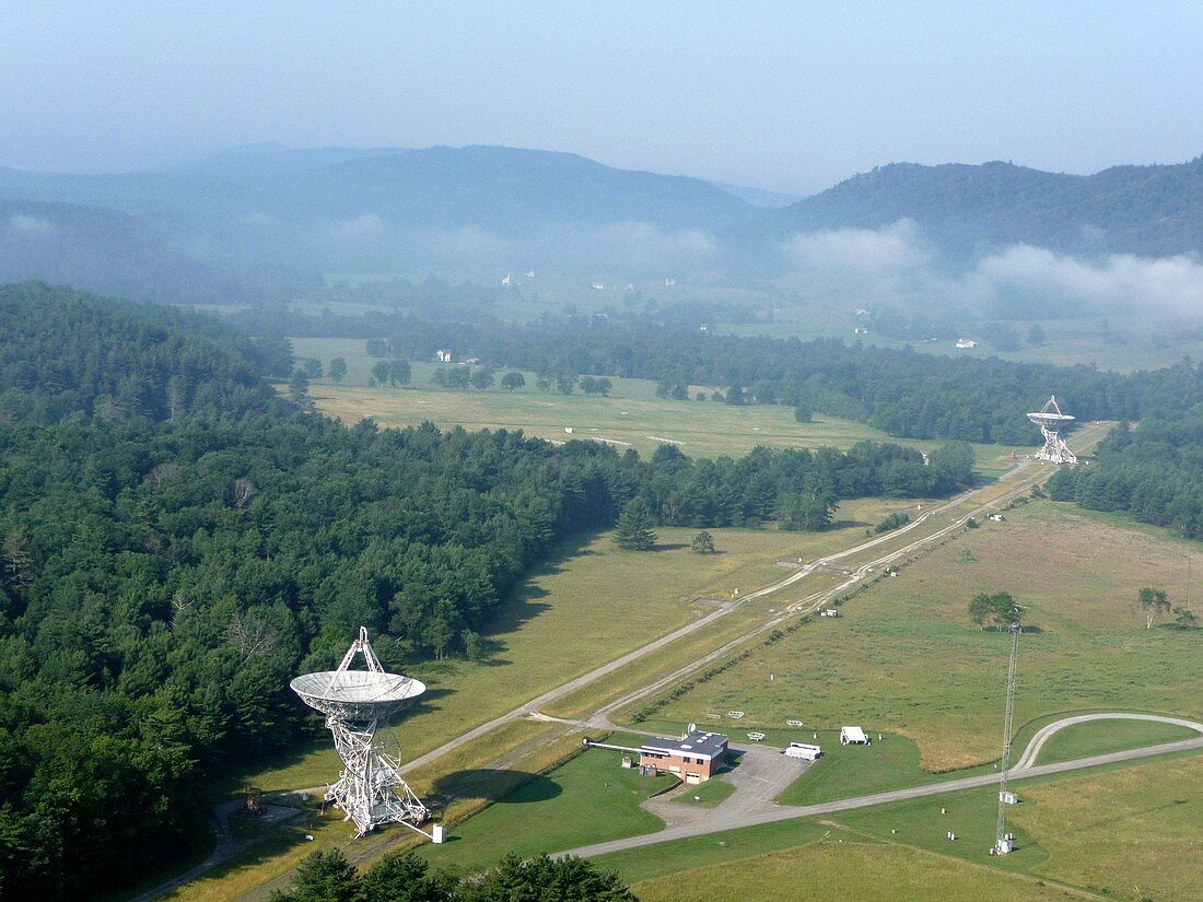 Green Bank Interferometer radio telescopes