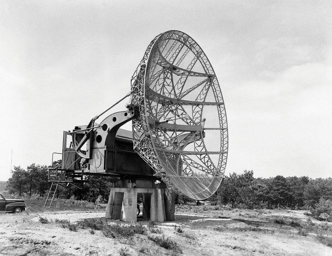 Early Dutch radio astronomy after Second World War