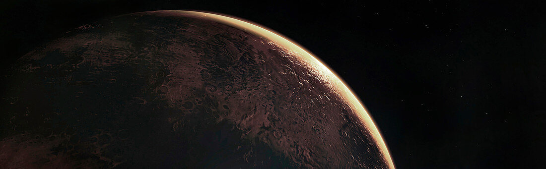 Exoplanet L 98-59b, illustration