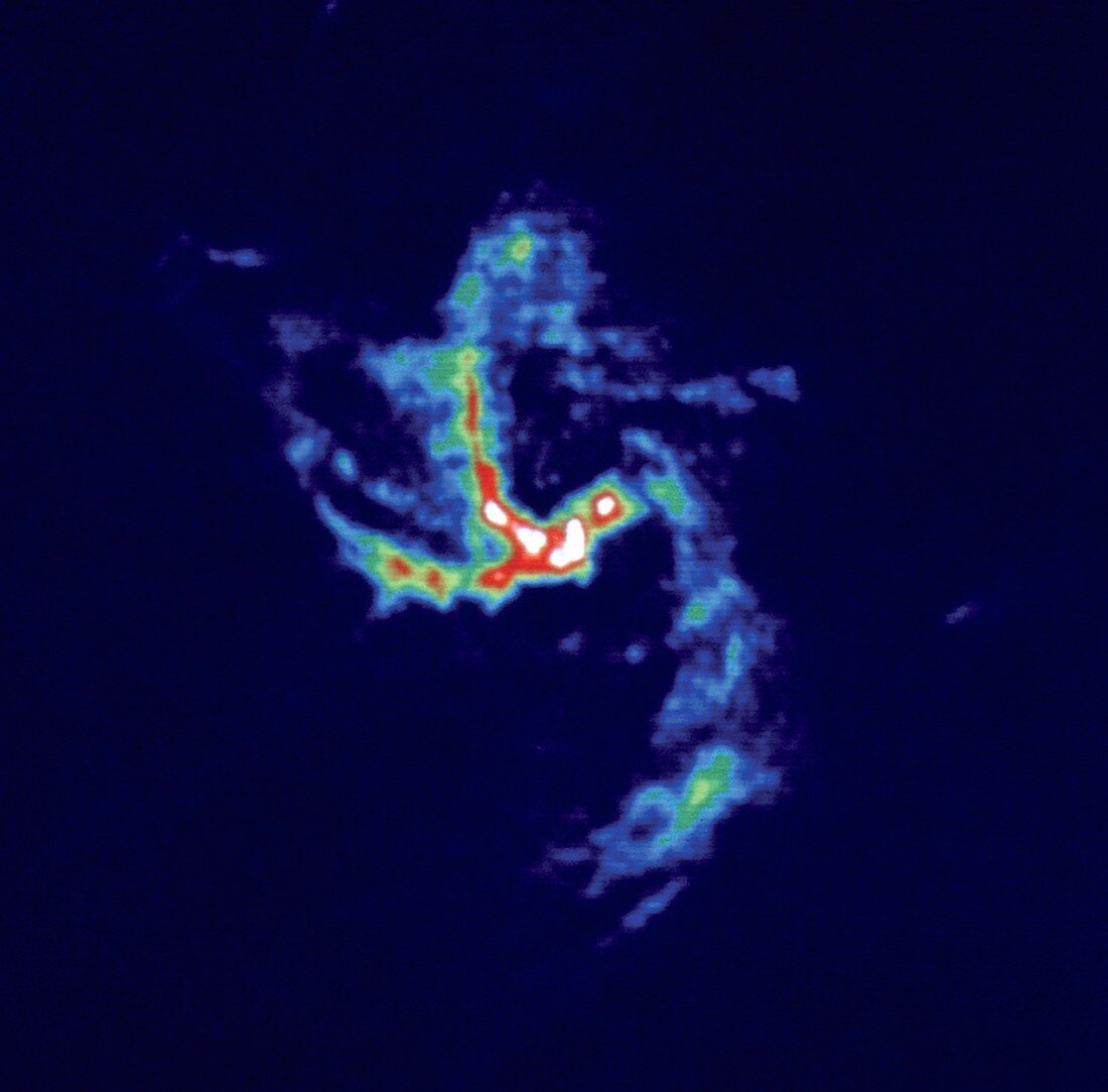 Centre of Milky Way galaxy, VLA radio image