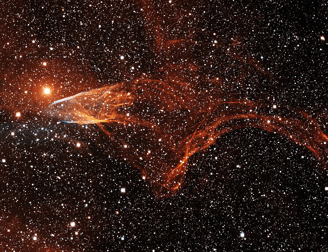 Supernova remnant G70.5+1.9, optical image